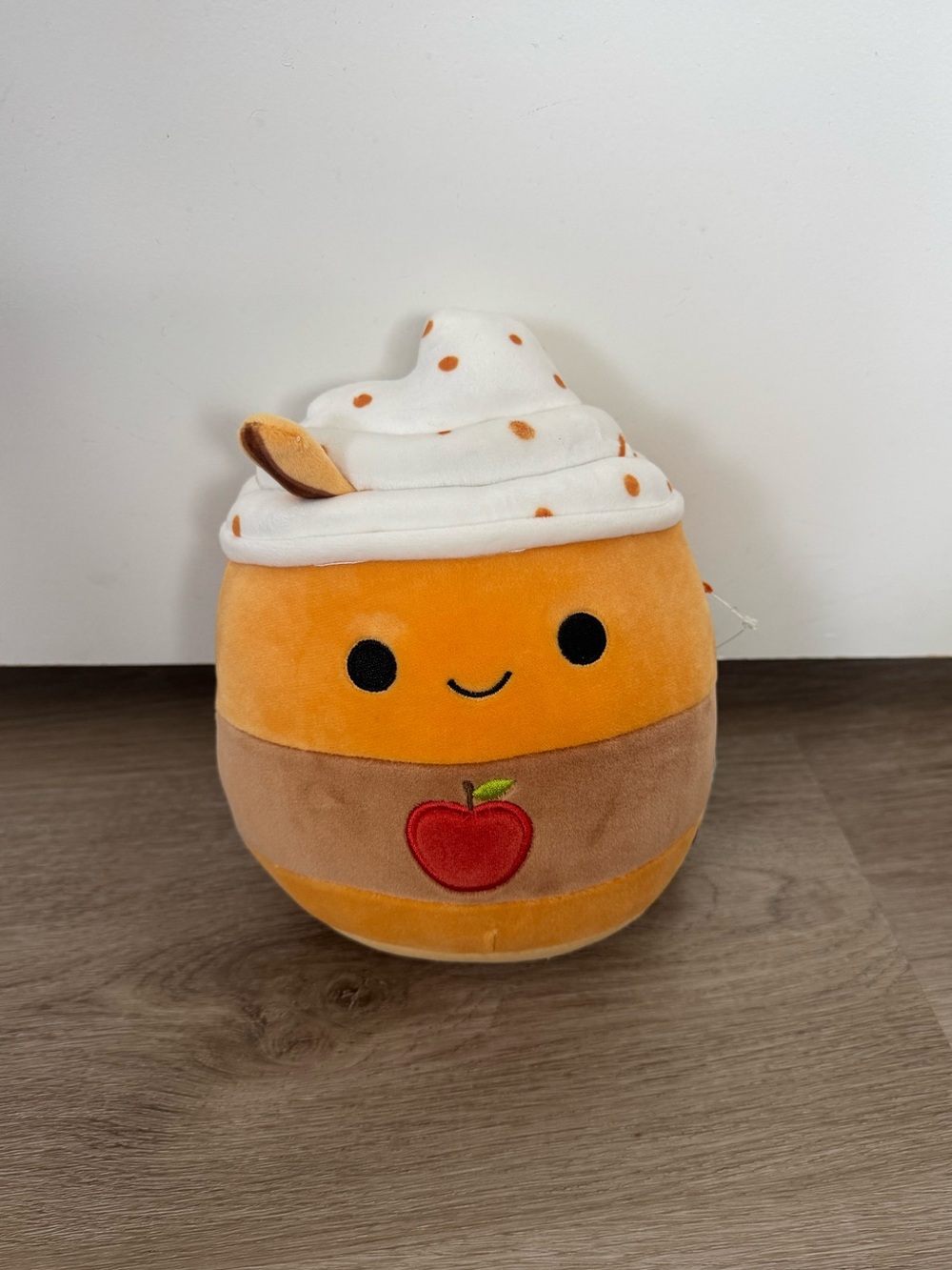 Squishmallows Pommie Apple Cider Plush Fall Autumn Cup Whipped Cream Plushie NWT